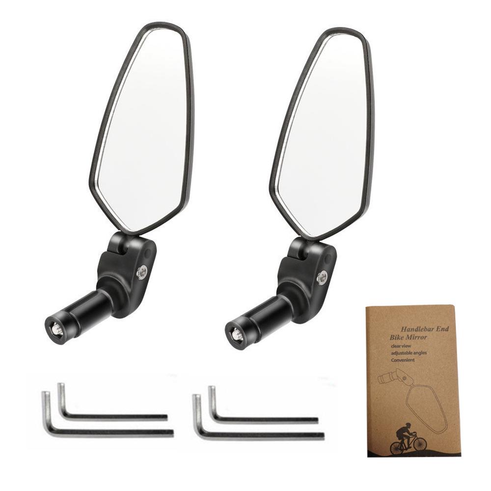 Opvouwbare Universele Bolle Achteruitkijkspiegel voor Mountainbikes en Racefietsen