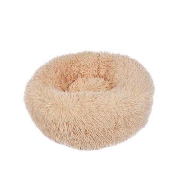 Removable and Washable Round Plush Dog Kennel and Cat Kennel That Can Be Used In All Seasons  Dog Mat  Cat Mat  Pet Mat