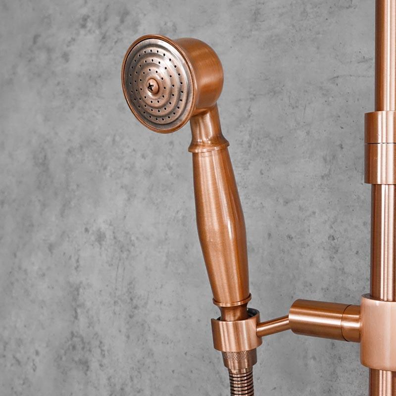 Rose gold shower faucet COPPER 2