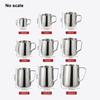 Stainless Steel Milk Frothing Pitcher Espresso Coffee Barista Craft Latte Cappuccino Milk Cream Cup Frothing Jug Pitche Milk Jug