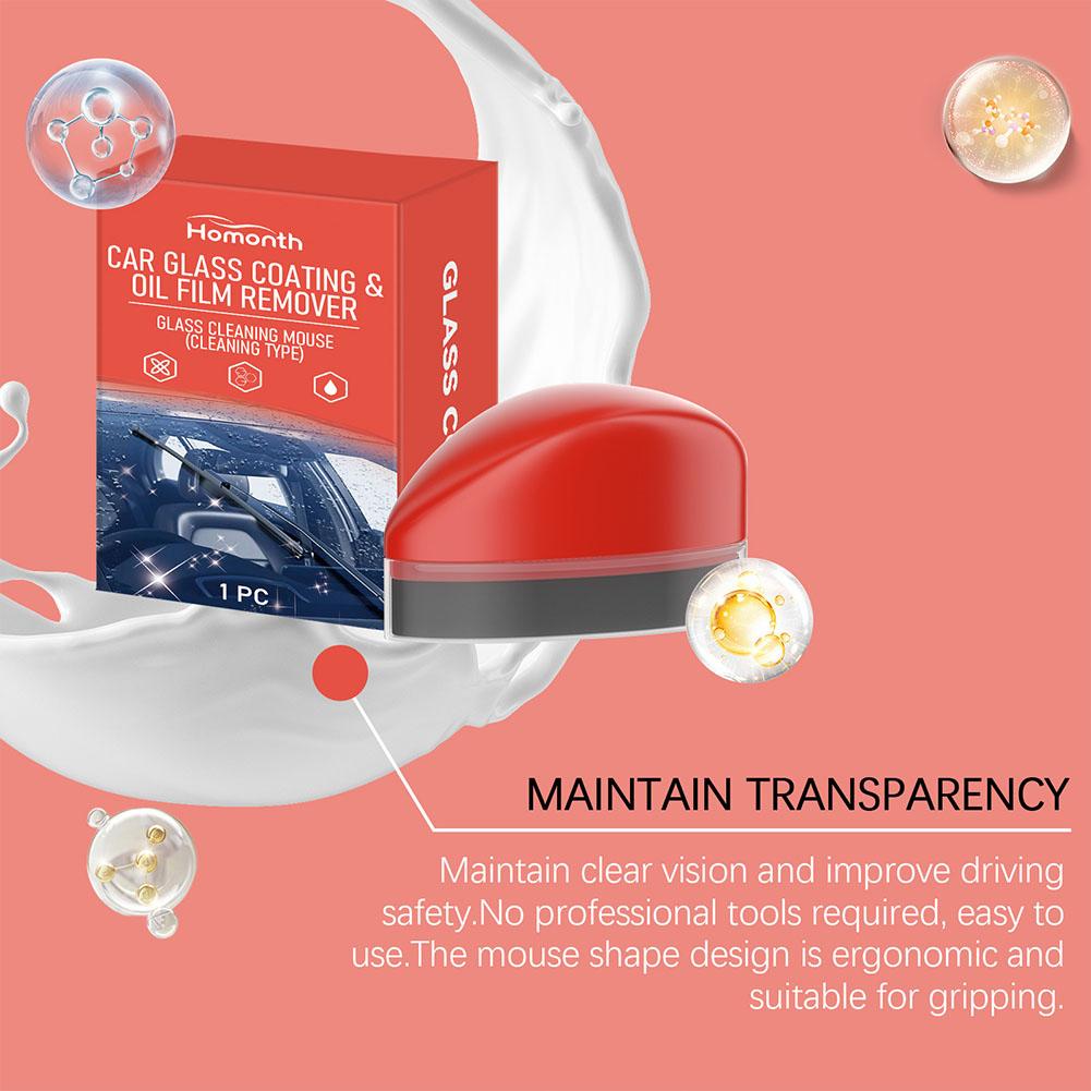 Usuwanie filmu olejowego ze szkła samochodowego Deska do czyszczenia szyb Środek do usuwania powłoki z folii na szybach samochodowych Clear Vision Hydrofobowość Narzędzie do czyszczenia szyb samochodowych