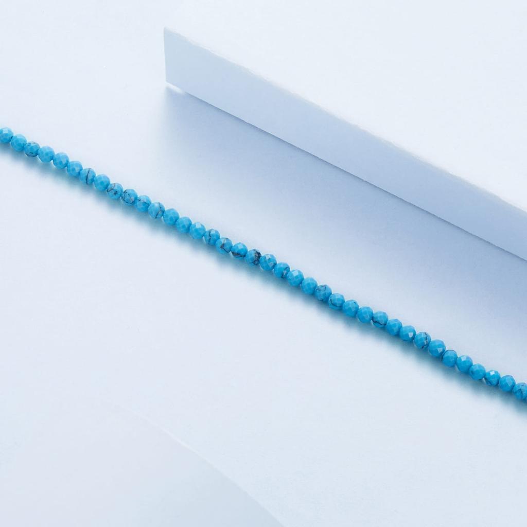 Silver Bracelet with Blue Crystals, Silver 925