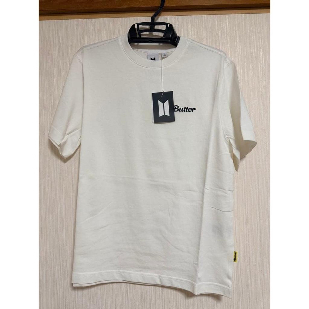 Official BTS T-shirt Butter (White Size S)