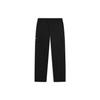 Li-Ning CF Adventure Series Loose Fit Solid Color Straight Leg Knit Sports Pants Unisex Pants Black AYKT825-1