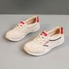 New Breathable White Shoes for Spring and Autumn, High-rise and Casual Wear-resistant Thin-soled Korean Style College Shoes Trend