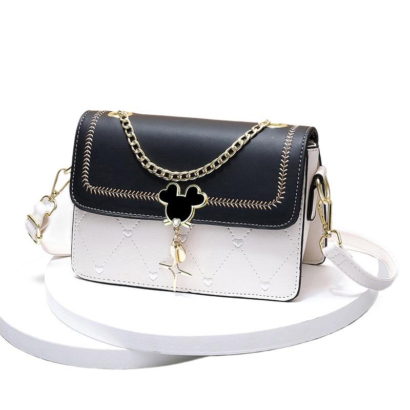 Valentine's Day Women's One Shoulder Small Square Bag Trendy Versatile, Small and Popular Girl Heart Gift Bag