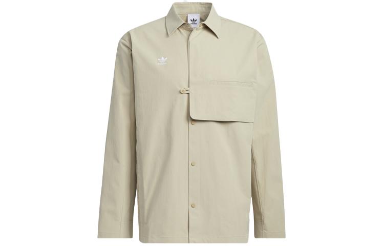 adidas originals CNY Limited Button Sports Long Sleeve Shirt Savanna HD0348 L