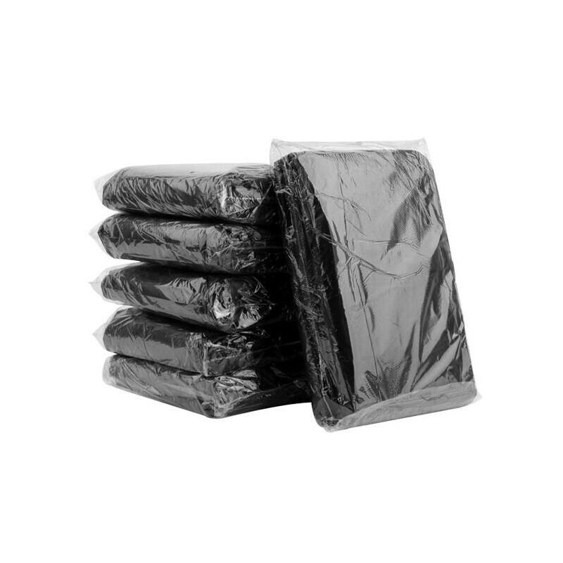 Large Thickened Black Disposable Flat-Mouth Trash Bags