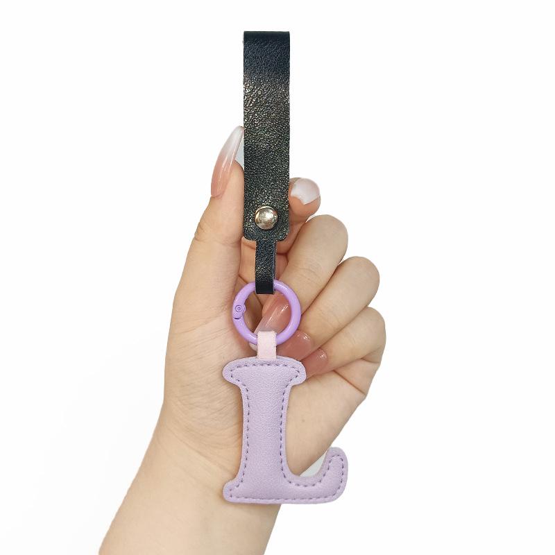 

Кожаный брелок с алфавитом - Настраиваемый и стильный Individual Packaging