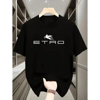 T-shirt Sports Printing Fashionable Men's Sports Summer Harajuku Casual Short Sleeve O Neck