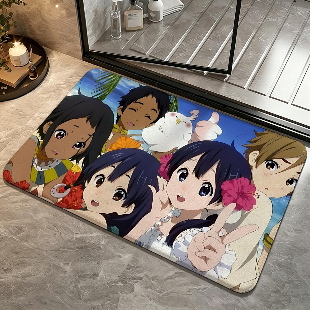Anime-Tamako Love StoryS Floor Mat Soft Non-Slip Bath Mat, Bedside Carpet, Absorbent Doormat for Home