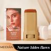 Color-Changing Hydrating Foundation Stick: 6 Shades for Radiant, Natural Coverage and Moisturizing Concealment.