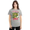 Teenage Mutant Ninja Turtles Womens/Ladies All I Want For Christmas Is Pizza Heather T-Shirt