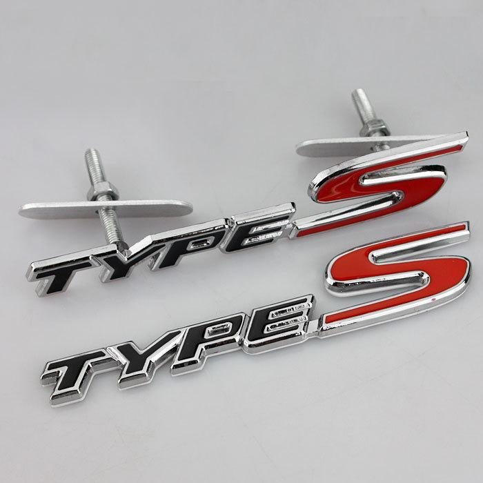 Custom Metal Car Emblem & Stickers for Civic, Fit, Jade, Fengfan, and Lingpai