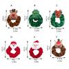 Holiday Hair Scrunchie Velvety Christmas Hair Tie with Plush Top for Christmas Party, Family Photos and Festival Styling
