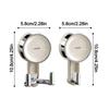 Fashion Reusable Suction Cup Hooks Multifunctional Removable Bathroom Hooks Storage Hook for Kitchen Bathroom