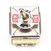 ON OFF ON 3 Position Toggle Switch 4PDT 12 Pin 12mm 15A 250VAC 10A 380VAC