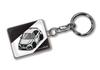 MKJP Custom Key Holder Honda Civic FK7 Base: Black, Silver