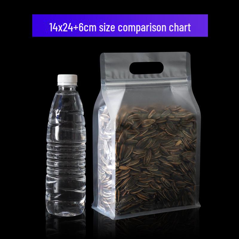 Прозрачные утолщенные пакеты с застежкой Ziplock для упаковки продуктов питания орехов сухофруктов и новогодних товаров 1100₽