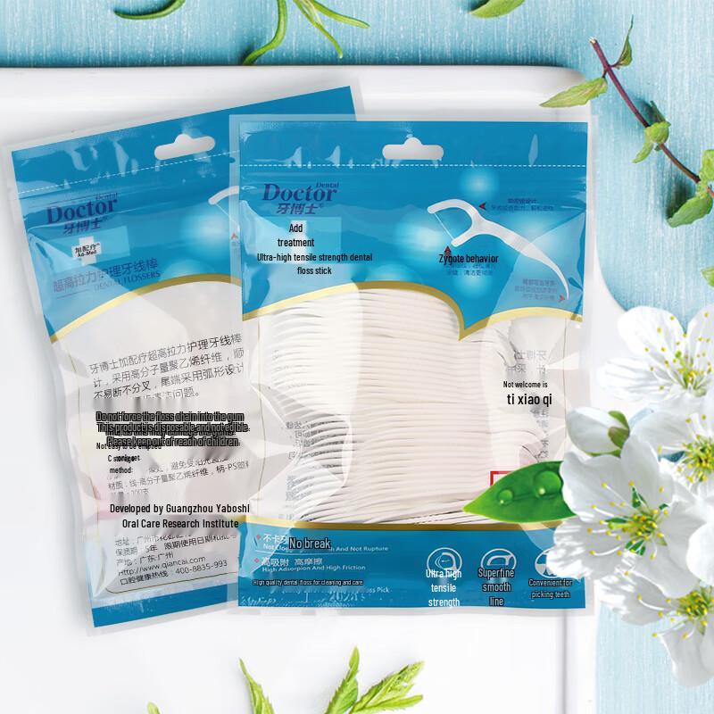 Dr. Ya Ultra High Tension Dental Floss Picks