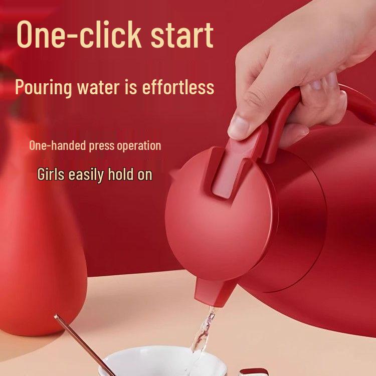 Large Capacity 2L Insulated Water Bottle with Digital Display - Portable and Ideal for Hot or Cold Beverages.