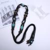 Bohemian Woven Belt Ethnic Style Dress Chain Waist Colourful Braided Waist Belt  Women