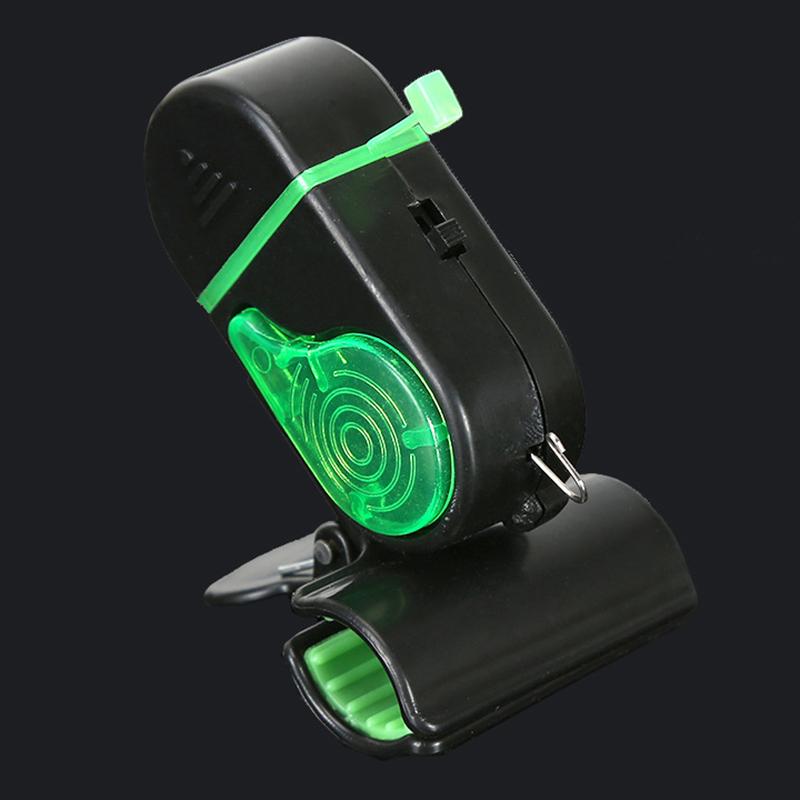 1Pc Fish Bite Alarm High Sensitive Fishing Alarm Sound Bell Led Light Indicator Clip-On Fishing Rod Buzzer Fishing Accessories