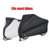 Waterproof Outdoor Bicycle Cover Anti Dust Rain Snow UV, Bike Rain Cover for Mountain, Road & Heavy Duty Bikes with Lock Holes &