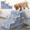 Luminous Pet Ramp: Sponge Stairs for Small Dogs - Teddy Sofa Bed Slope