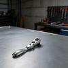 2-in-1 For Mini Ratchet Wrench with 72-Tooth Ratchet and Interchangeable Bits