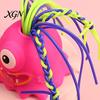 Screaming Devil Toy Hair Pulling Demon with 6 Sound Effects Stress Anxiety Kids Relief Colorful Plucking Sensory Fidget Party Favors