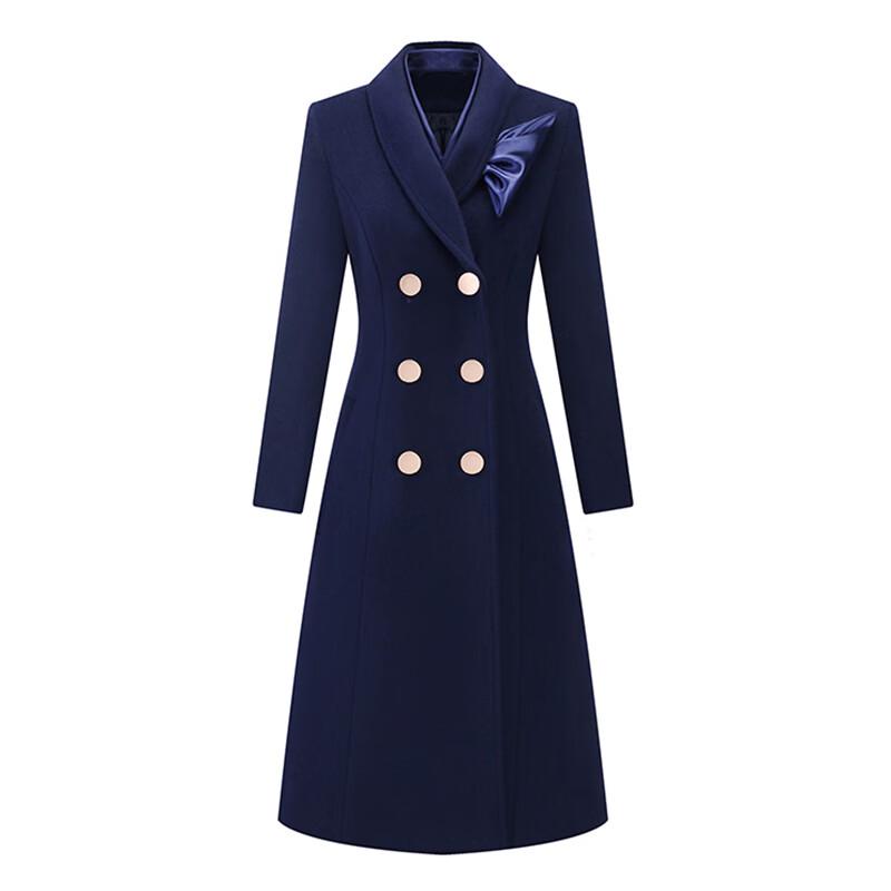 TLLM Professional Wool Blend Double-Breasted Coat