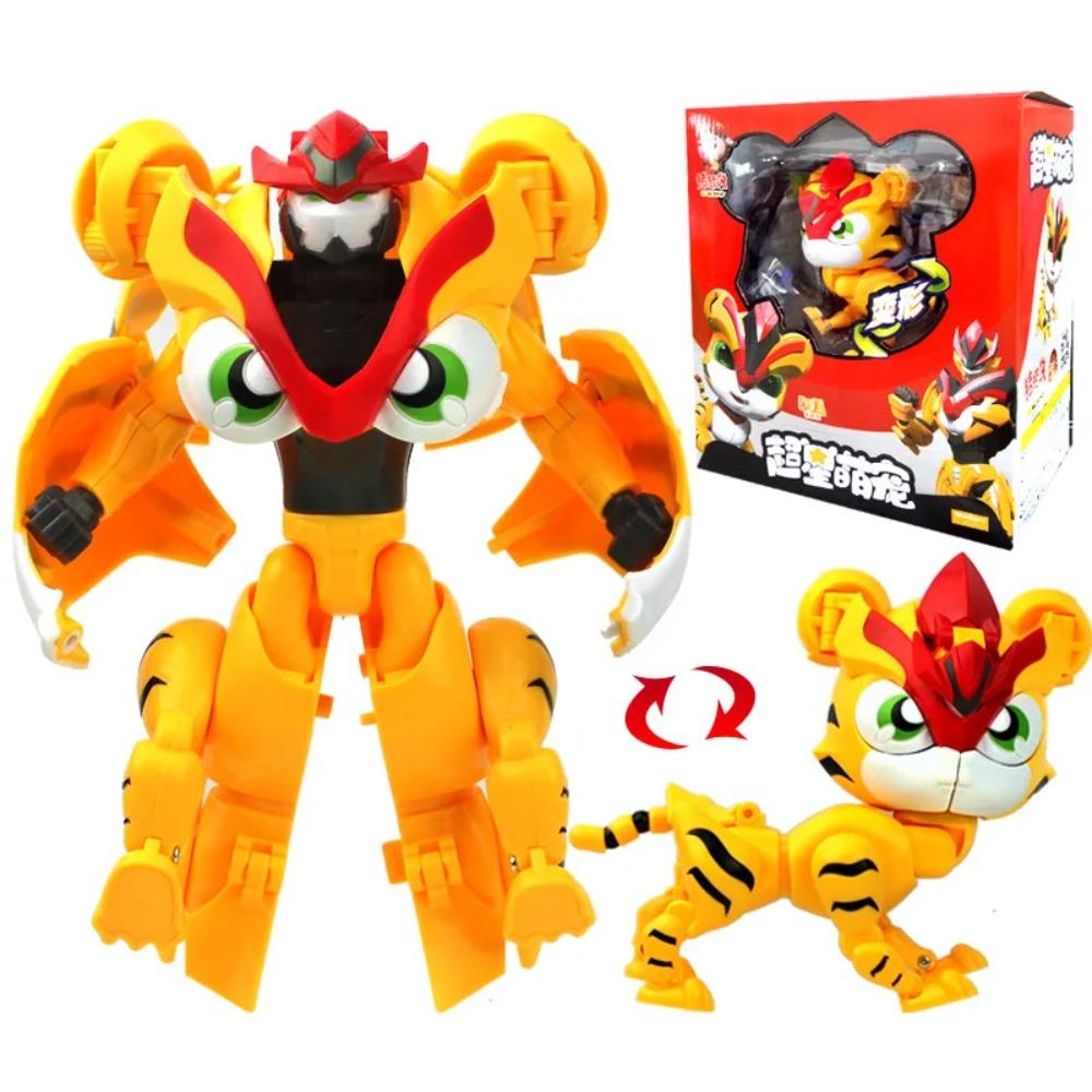 New GGBOND Deformation Robot Tigers Action Figures GG BOND Transformation Deer Crane toys for children gift Brinquedos