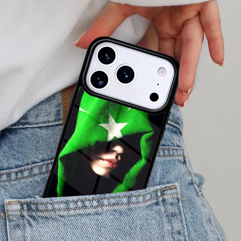 Pakistan Flag print Phone Case for iPhone 17ProMax 12 13 14 15 16e 17 Pro Max Plus Air Cover