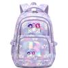 Anime Cartoon 26 Letter Print Backpack Campus Fashion Student Bag Large Capacity