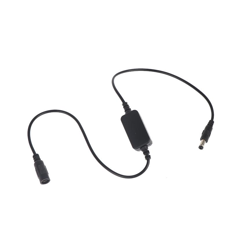 Černý 60cm 24H Automatické Vypnutí Reset DC 5V-15V Restartér Routeru Reset Wifi Routeru Modul Časovaného Restartu Časování