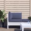 VidaXL Set of 3 Pallet Cushions, Chair Pads with Backrest, Seat Cushions, Garden Terrace Patio Decoration, 379169