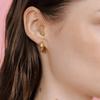 Pie Earring (Gold)
