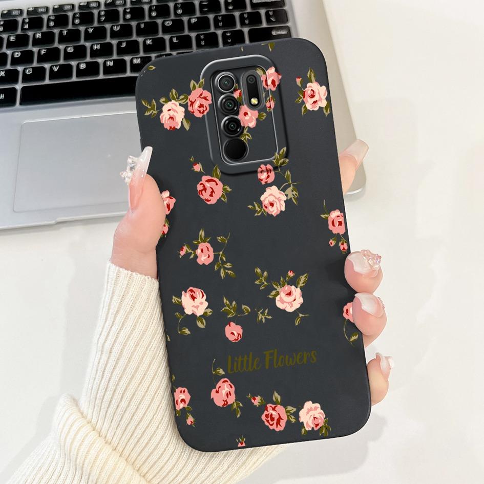 

Для Xiaomi Redmi 9 Чохол 6.53 Милий Панда Авокадо Квадратний Силіконовий Матовий Чохол для Телефона Для Xiaomi Redmi 9 Prime Poco M2 Redmi9 Funda Redmi 9 Prime