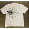 Sommer Neues Muster Gedrucktes T-Shirt Geeignet für Unisex Und Unisex Hergestellt Aus Reiner Baumwolle Modisches Und Vielseitiges T-Shirt