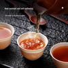 ZISIZ Disposable Eco-Friendly Rice Husk Kung Fu Tea Cup