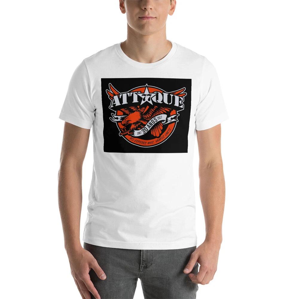 Attaque 77 T-Shirt Punk Rock Unisex Heavy Cotton Tee Shirt L