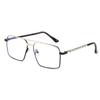 Square Large Frame Men's Glasses - New Classic Men's Eyeglass Frame - Anti-blue Light Glasses6004