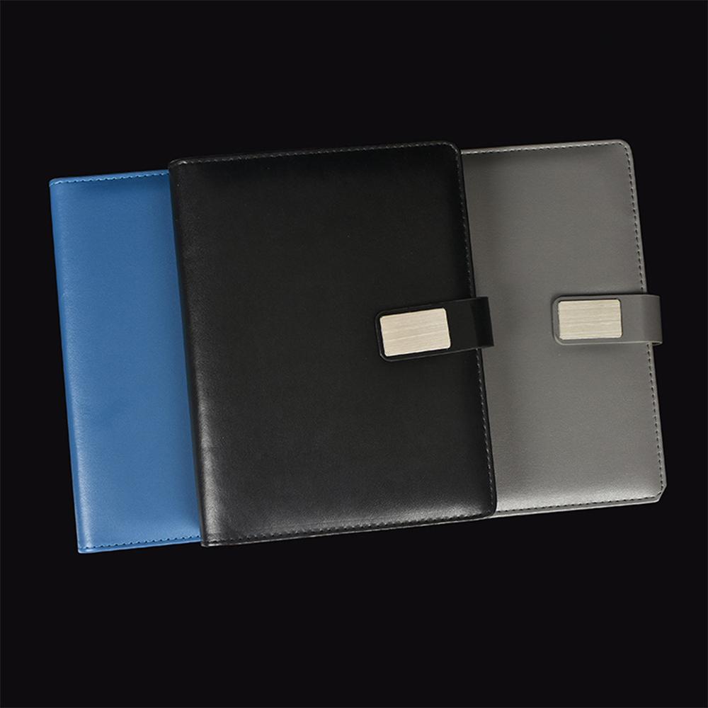 (Logo can be engraved) A5 buckle leather student subject notebook, business loose-leaf notebook, office meeting minutes, thickened diary, travel log