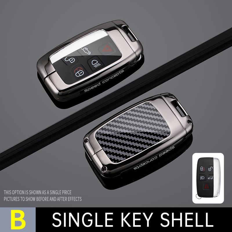 

Land Rover & Jaguar Car Key Cover: Fits Range Rover, Discovery, Sport, Freelander, Evoque, Defender, Velar - Protective Shell Case Set