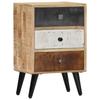 Day and Night - Day and Night Solid Mango Wood Bedside Table 40x30x60 Cm