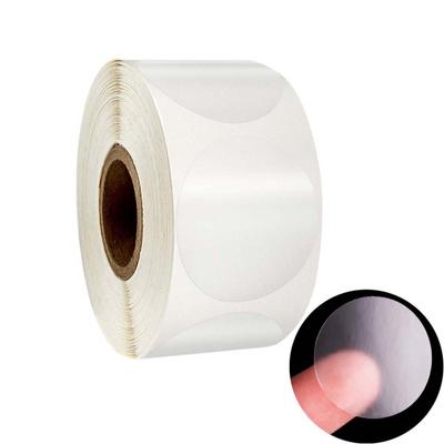 500 Stück/Rolle, runde transparente Aufkleber, Stempel, Umschläge, Karten, Hochzeitseinladungen