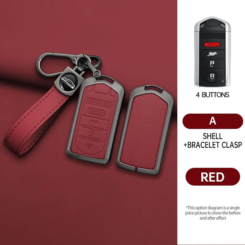 Interior Mouldings Zinc Alloy Car Remote Key Case Cover Fob Holder Shell For Acura ILX MDX ZDX RDX TLX RL TL 2009 2010 2011 2012