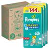 [Kalhoty velké velikosti] Pampers Plenka Smooth Care MAX absorpce (12-22 kg) 144 listů (48 listů x 3 balení) Pouzdro Produkt