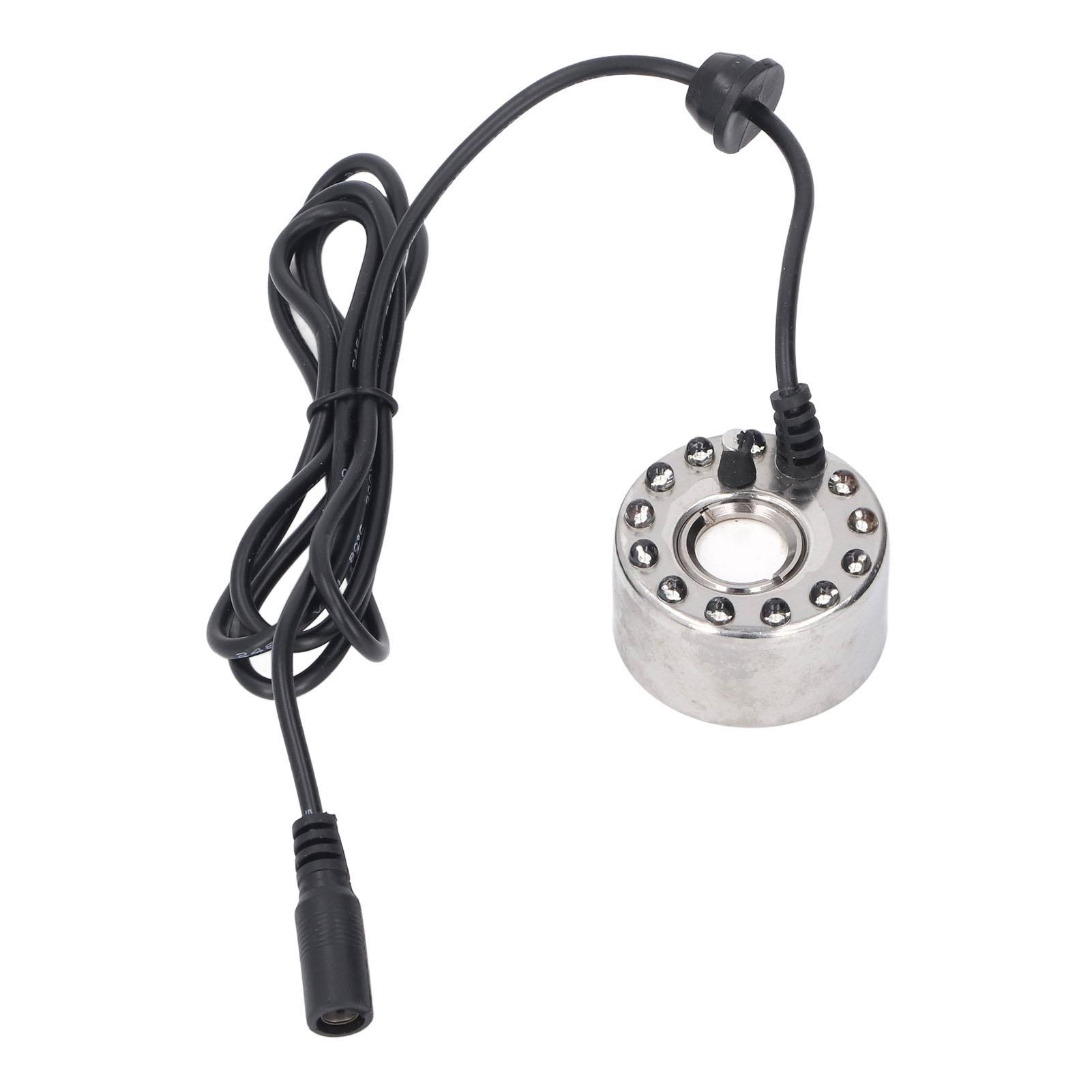 Ultrasonic Water Pond Fountain Fogger 4.5L/H Mist Maker Ultrasonic Fogger for Landscaping and Gardening Areas Stainless steel